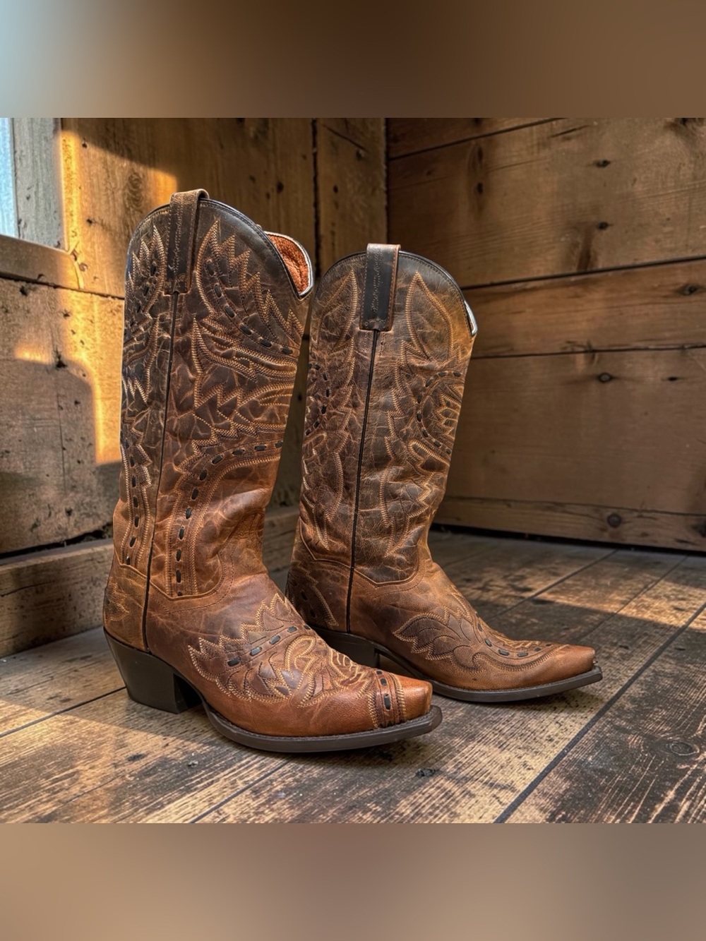 Dan Post Sidewinder Western Boots Women
Brown DP3422 Size 6.5